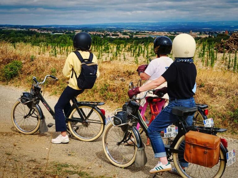 Carcassonne: Solex ride with guide and French-style brunch - The Itinerary Breakdown