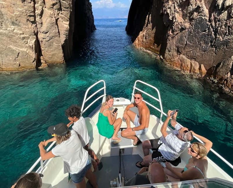 Cargèse: Calanques of Piana on a family boat - What You Can Expect on This Tour
