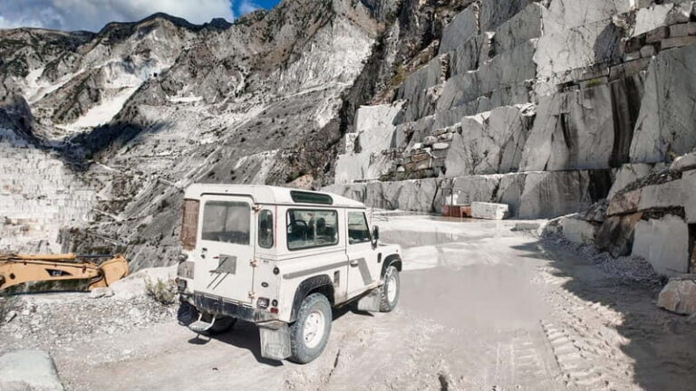 Carrara: Michelangelo Quarry and Carrara Art Studios Tour - What to Expect from the Tour