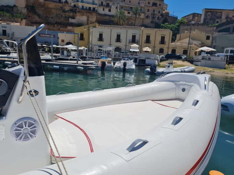 Castellammare del Golfo: Rib Boat Rental half day in october - The Itinerary in Detail