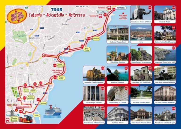 Catania: Hop-On Hop-Off Bus Tour to Acicastello & Acitrezza - What to Expect from the Itinerary