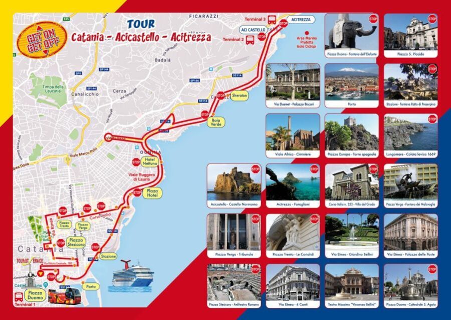 Catania: Hop-On Hop-Off Bus Tour to Acicastello & Acitrezza - What to Expect from the Itinerary