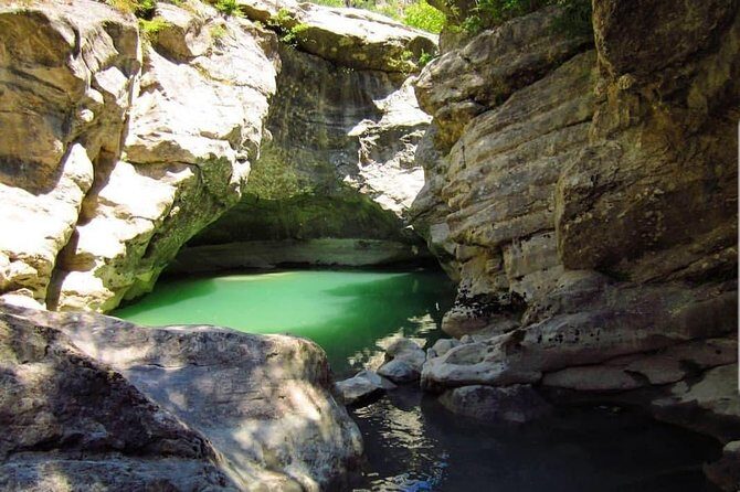 Cave of Pellumbas, Canyons & Castles hiking tour includes lunch - Discovering the Canyons of the Erzen River