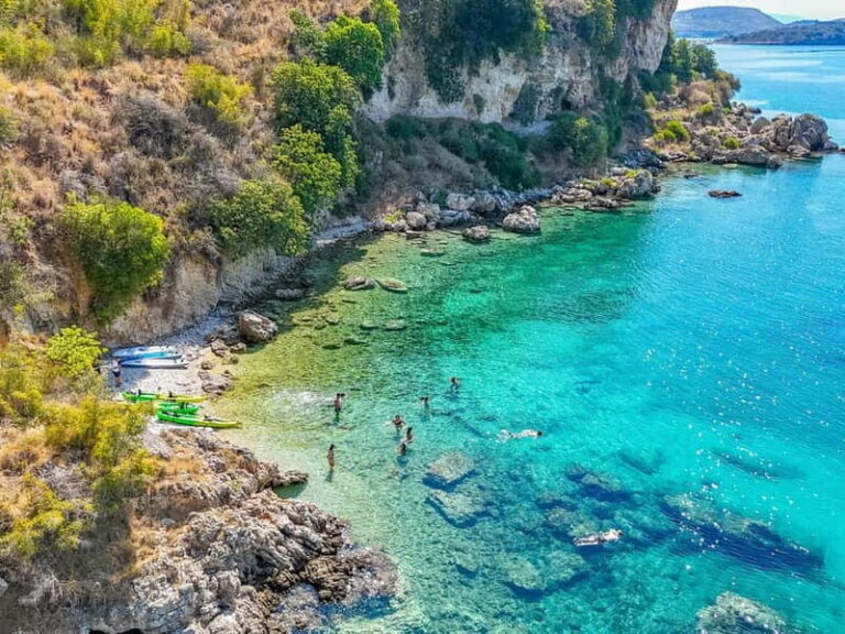 Caves of Porto Palermo: Kayak/SUP Tour with Castle Sea View - The Experience of Paddling and Snorkeling