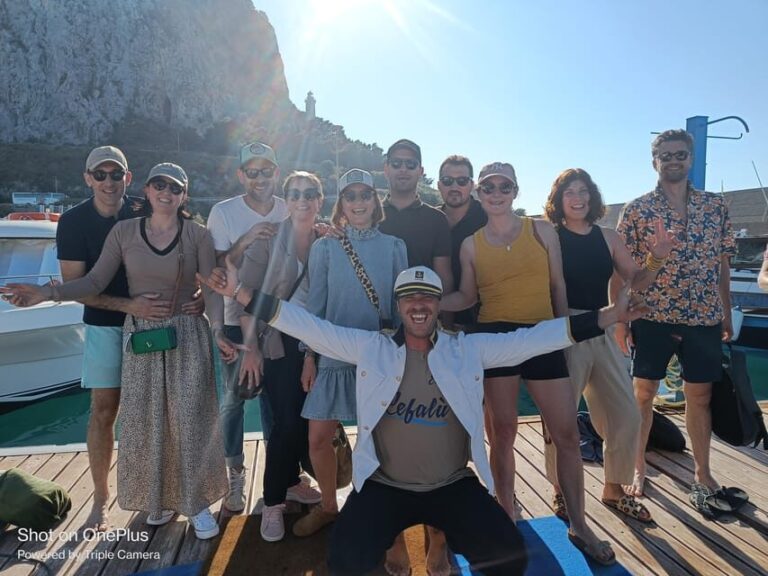 Cefalù: Mini Yacht with Snorkel Stops, Caves and Aperitif - Itinerary Breakdown