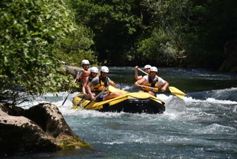 Cetina River Rafting Tour with Transfer from Split - The Itinerary and What Youll Experience