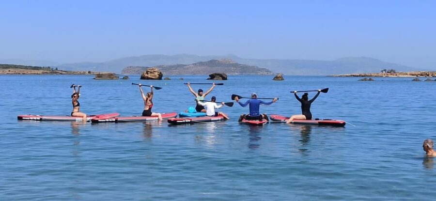 Chania: Morning or Sunset Stand-up Paddleboard Pilates - What is the SUP Pilates Experience?