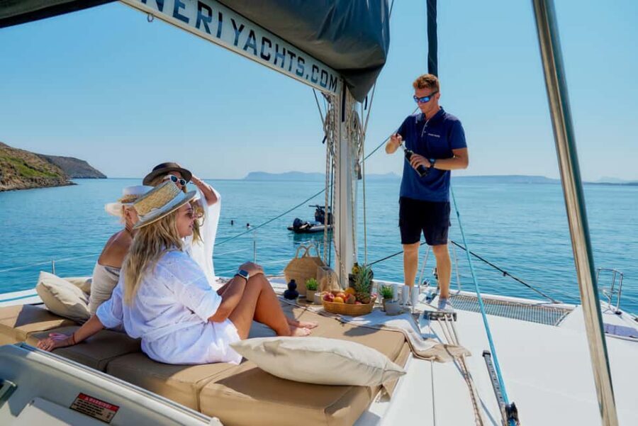 Chania Old Port: All-inclusive Catamaran Trip Agioi Theodori - What’s Included and What to Expect