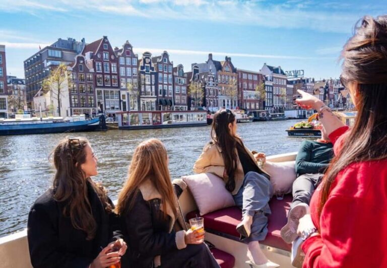 Cheese & Drinks Guided Amsterdam Boat Tour, All Inclusive - The Itinerary in Detail