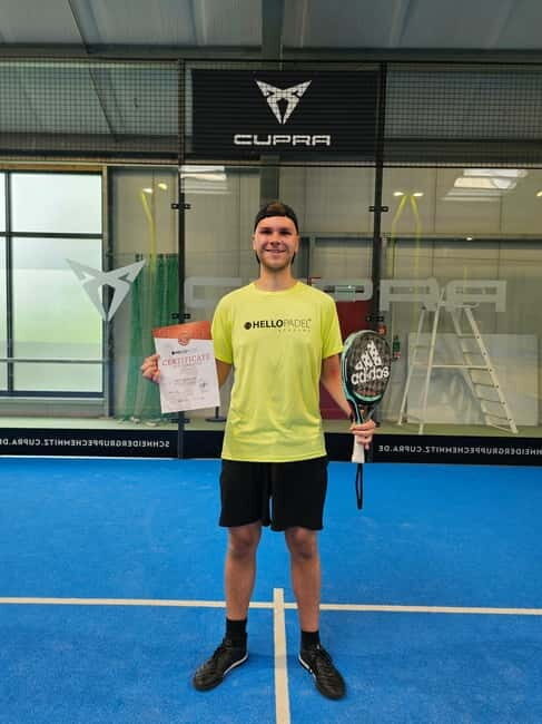 Chemnitz 2-hour padel taster session with up to 8 people - FAQ