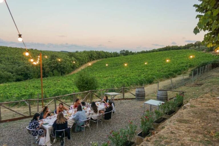 Chianti: Casafrassi Winery Wine and Olive Oil Tasting - What To Expect During Your Visit