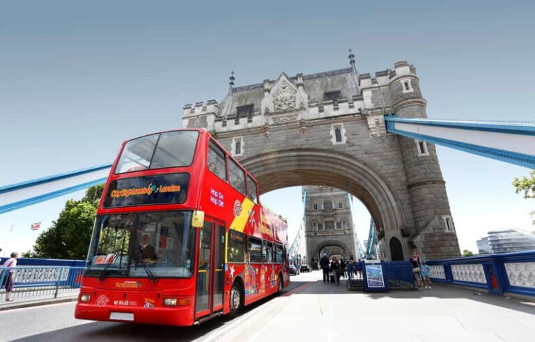 City Sightseeing London Hop-On Hop-Off Bus & Bookable Extras - Key Points