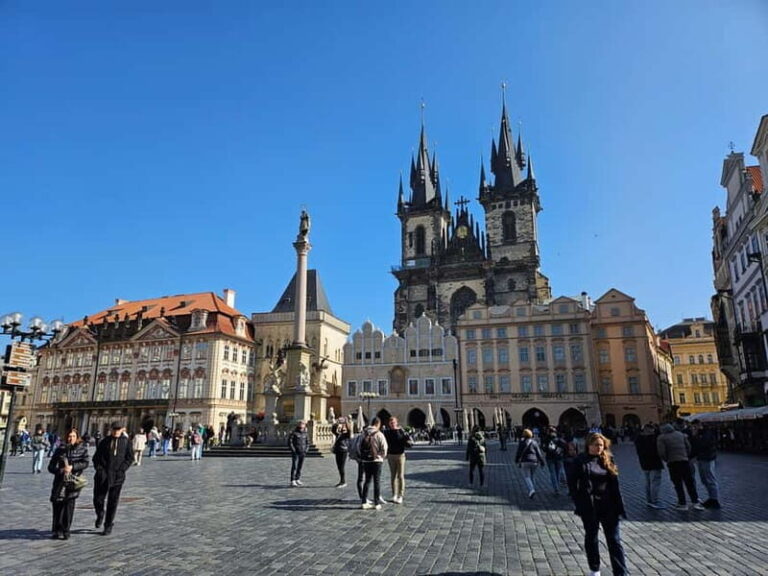 City tour in Prague - Key Points