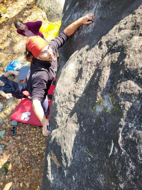 Climb in Fontainebleau from Paris with a certified guide - The Climbing Experience
