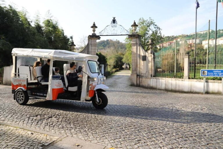Coimbra: TukTuk Adventure. Local and multilingual host. Hotel pickup. - The Experience in Practice