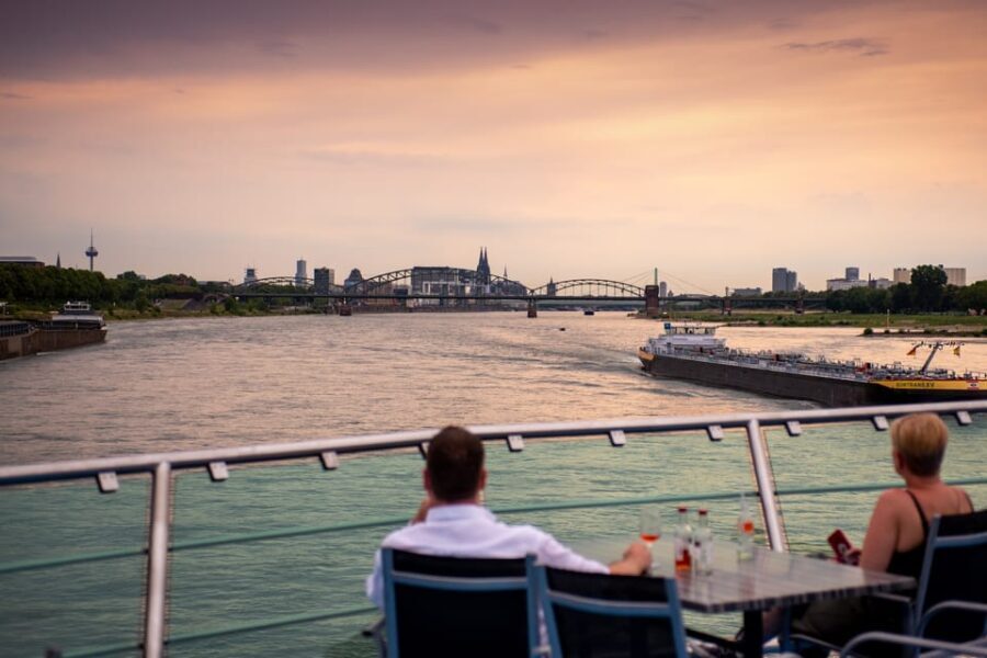 Cologne: 2-Hour Evening Cruise on the Rhine River - The Music and Atmosphere