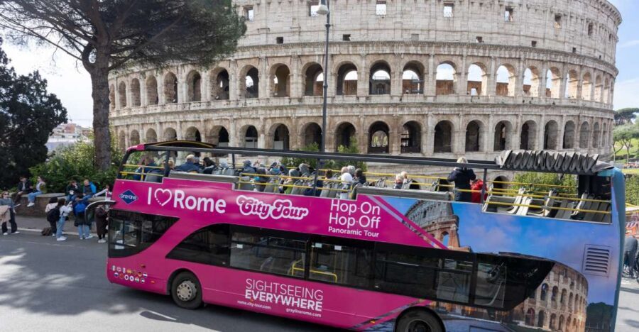 Colosseum Escorted Entrance Combo Pass with Open Bus - The Practicalities