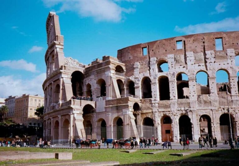 Colosseum Guided Tour Semi-Private Group on Free Entry Days - The Itinerary and Highlights