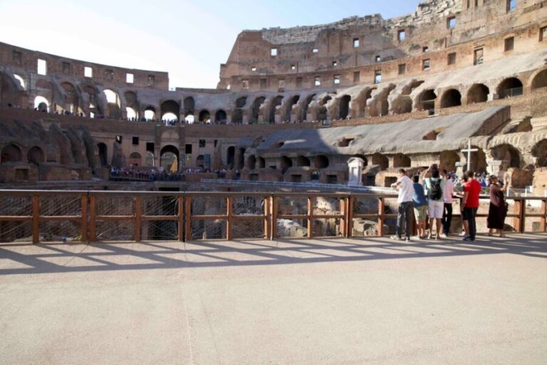 Colosseum: Semi Private Tour with VIP Arena Access - What the Tour Might Not Be