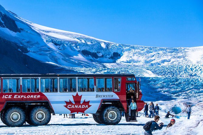 Columbia Icefield Tour with Glacier Skywalk from Calgary - The Athabasca Glacier and Ice Explorer Experience