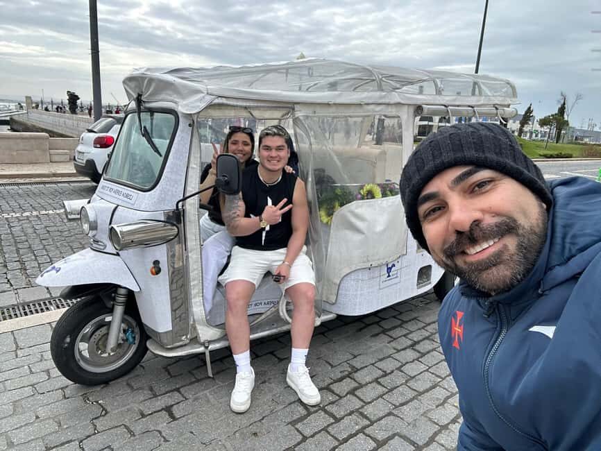 Come explore Lisbon with us aboard our fun tuk tuk - What the Tour Covers