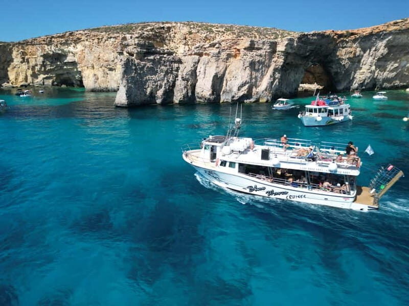 Comino Blue Lagoon & Crystal Lagoon - 3 Bay Cruise - The Real Deal From Travelers