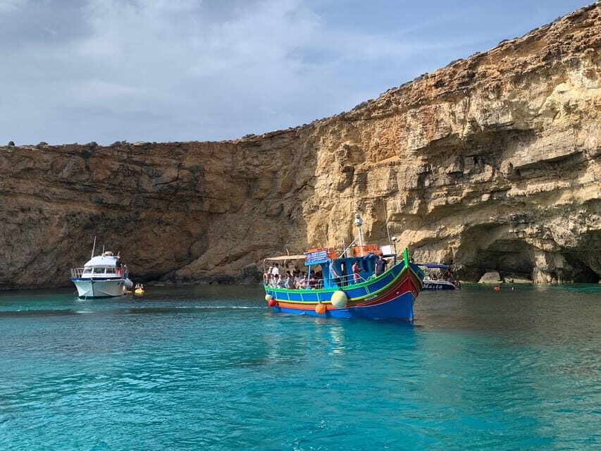 Comino: private charter to Crystal & Blue lagoon & Caves - The Itinerary Breakdown