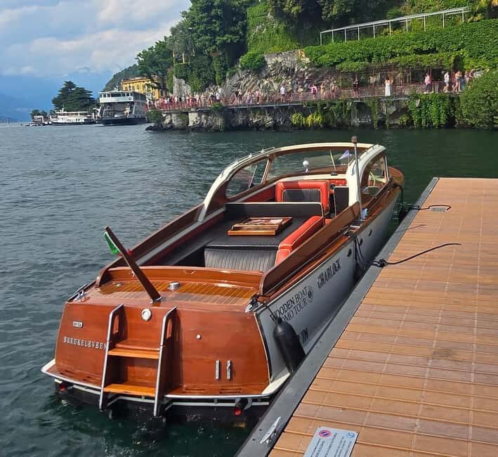 Como: Wooden Boat Shared 1-Hour Tour - The Itinerary in Detail