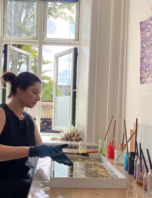 Copenhagen (2-Hour Paper Marbling Workshop with Goda) - The Location and Setting