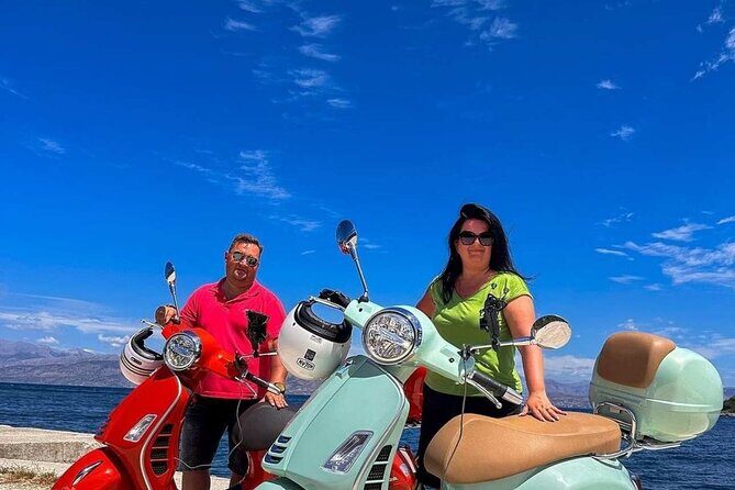 Corfu 300cc Vespa Scooter Rental - Authenticity and Personal Touch