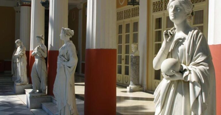 Corfu Island: Old Town and Achilleion Palace Coach Tour - What’s Included and What’s Not