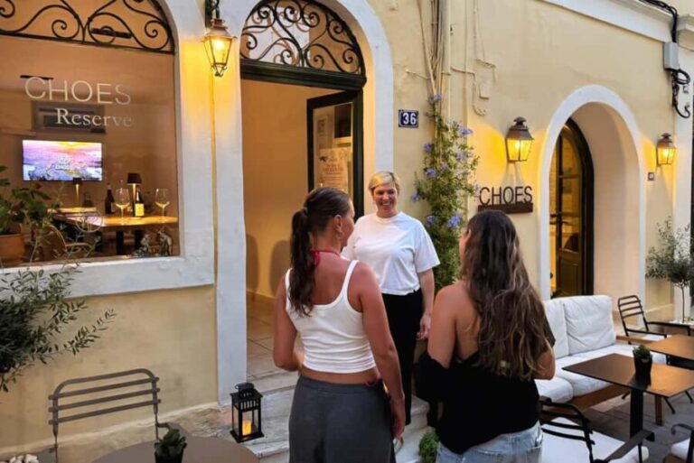 Corfu Old Town: Boutique Wine Tasting at CHOES Reserve - The Wines and Pairings