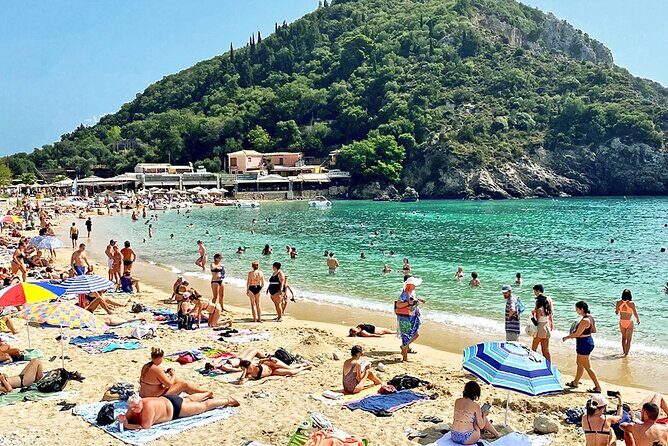 Corfu: Palaiokastritsa Swimming and Loggas Beach Sunset Tour - The Transportation, Timing, and Group Size