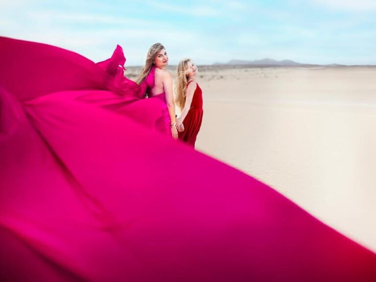 Corralejo: Private Flying Dress Photoshoot - The Locations and Setting