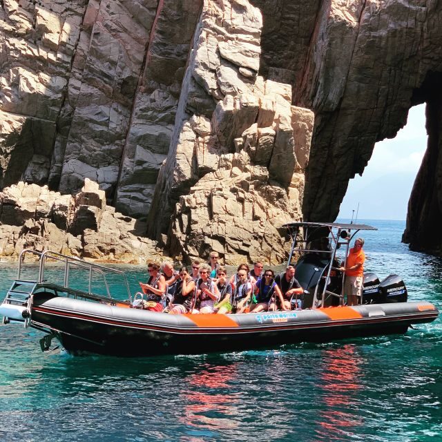 Corsica: Piana Calanques and Caves by Boat - The Itinerary in Detail