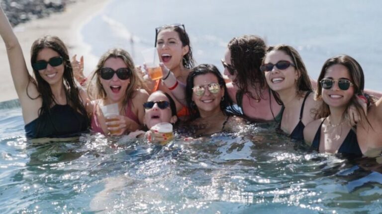 Costa Adeje: Tenerife Monkey Beach Club Utopia Pool Party - The Setting and Views