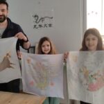 Create your own Greek Silk Scarf Souvenirs - An In-Depth Look at the Silk Scarf Painting Workshop