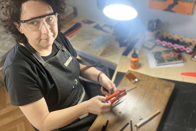 Creative Glass Mosaic Workshops - The Creative Process: Details and Atmosphere