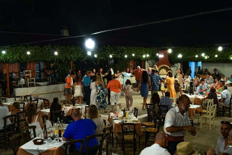 Cretan Night: Dinner & Live Show at Pano Karouzanos Village - The Show: Dancing, Music, and Community Spirit