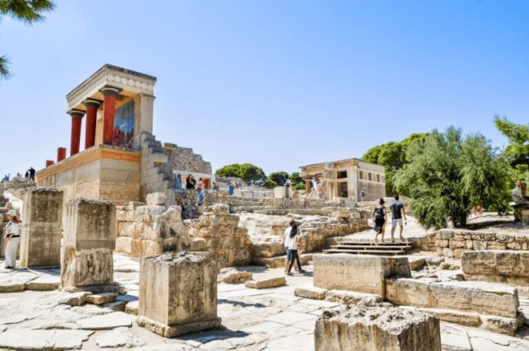 Crete: Knossos Palace Entry Ticket with Optional Audio Guide - What You’ll See and Experience