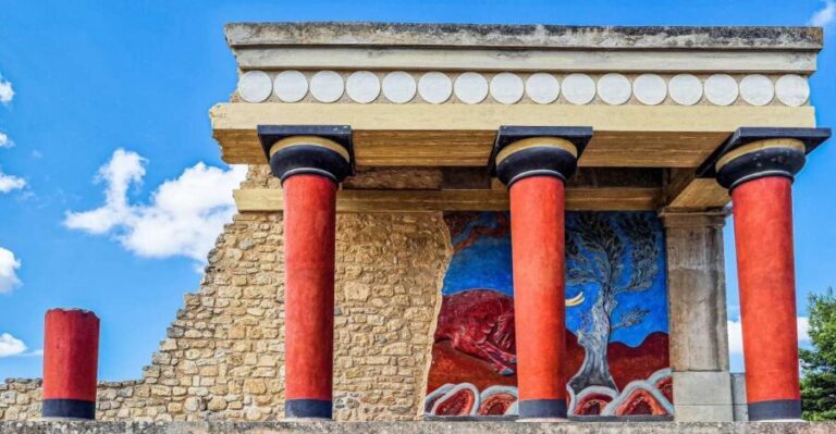 Crete: Knossos Palace, Heraklion City, Market Guided Tour - A Taste of Cretan Agriculture at Minoan Farm