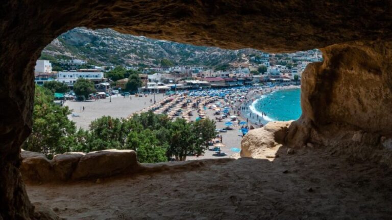Crete: Matala Hippie Caves - The Highlights of the Matala Experience