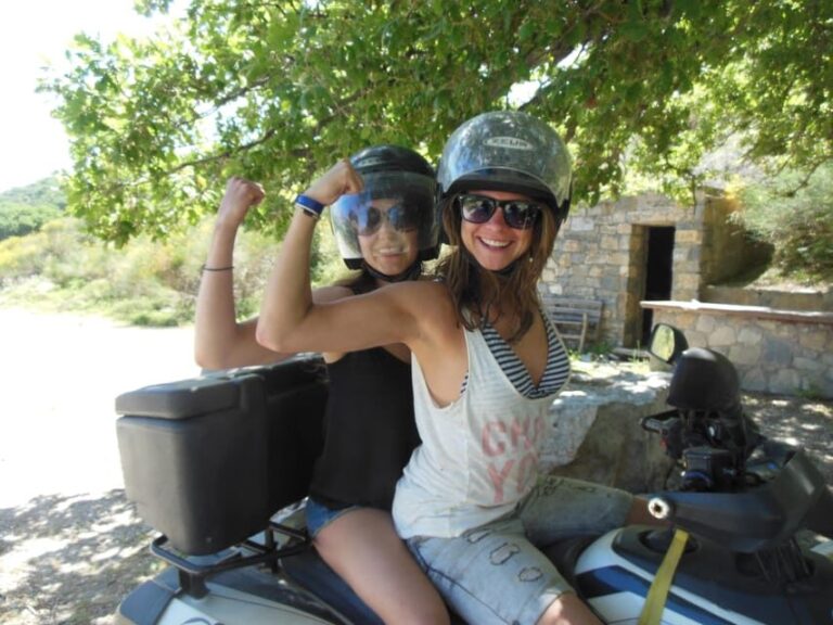 Crete Quad Safari Off-Road,Breathtaking Scenery&Amazing View - The Experience of Riding a Quad in Crete