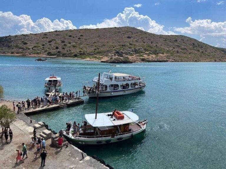 Crete: Spinalonga, Agios Nikolaos, and Olive Oil Tour - Transportation, Timing, and Group Size