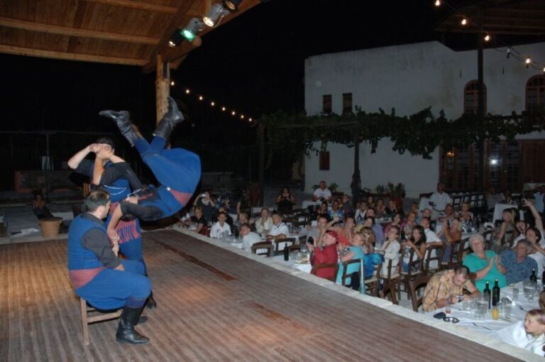 Crete: Traditional Dance Show and Buffet Dinner with Wine - The Food and Drink