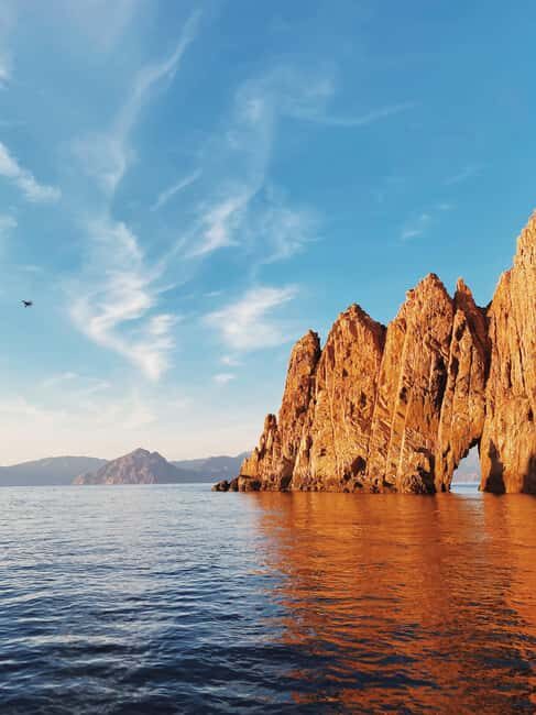Croisière Piana Sunset Apéro Baignade bateau 12 places - The Experience of Watching the Sunset