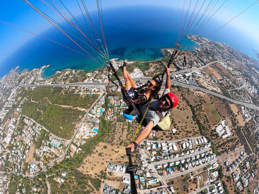 CYPRUS: Tandem Paragliding Experience - The Start: From Alyakut Elektronik