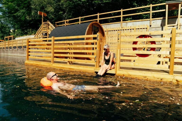 Dartford: Thrill & Chill Package- Ziplining & Lakeside Sauna - The Details: Breaking Down the Itinerary