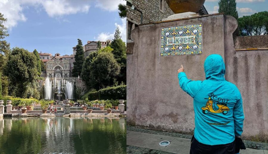 Day trip Rome by car : Tivoli Unesco Villa D'este & Hadrian - The Itinerary in Detail