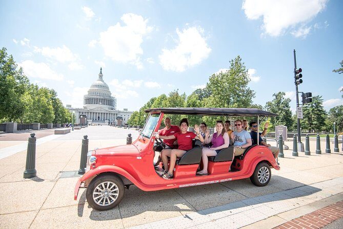 DC Monuments and Capitol Hill Tour by Electric Cart - Pros & Cons